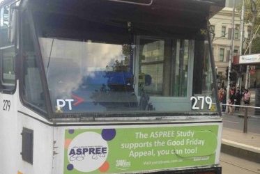 Did you spot us on Melbourne trams this month?